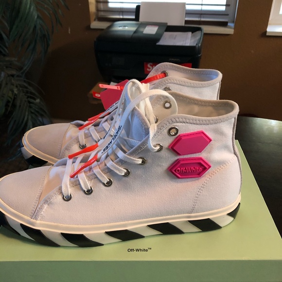 š„š„Off-White Vulc HI TOPš„š„ - Picture 2 of 8